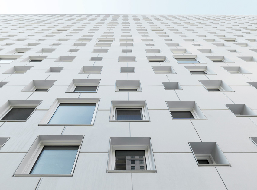 extruded concrete panels can be part of an effective rainscreen system