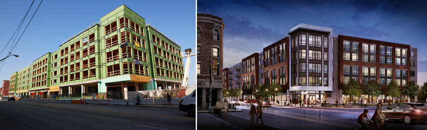 The Quarter, multifamily housing in Cleveland