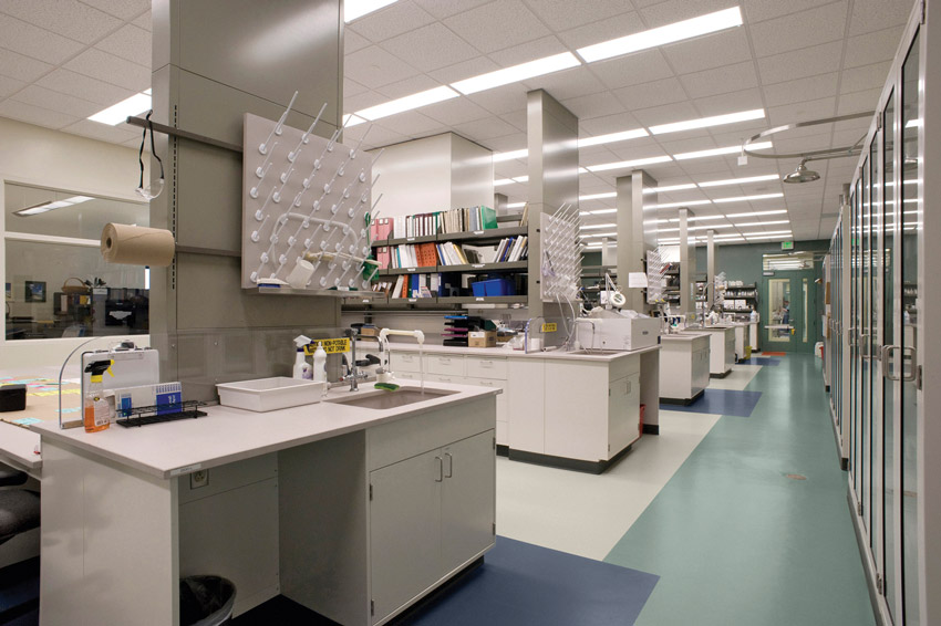 CE Center Flooring for Laboratory Designs