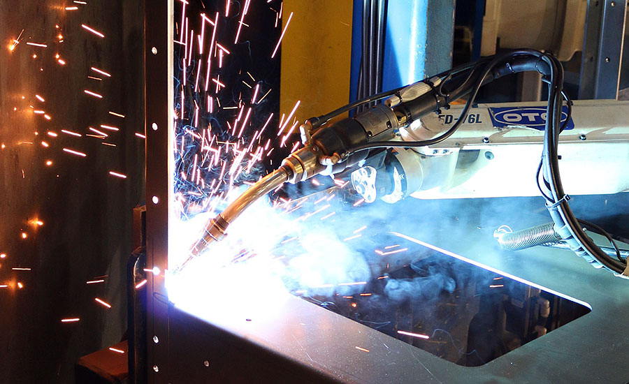 Managing air quality in weld cells