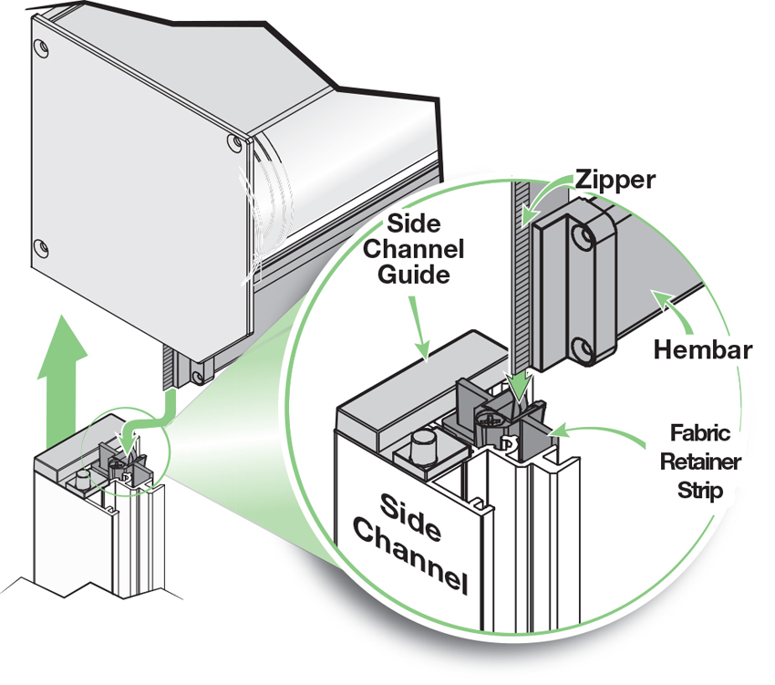 Exterior Cable Guide Assembly Kit :: Draper, Inc.