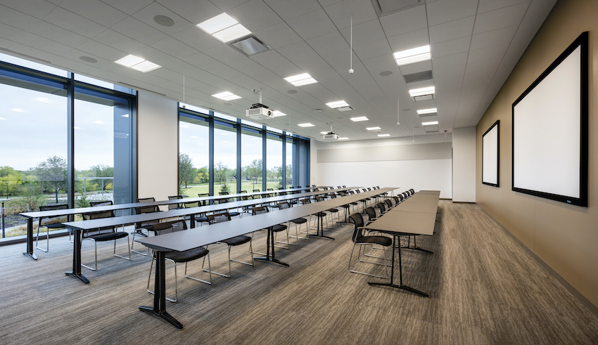 Ce Center Suspended Ceilings And Acoustical Solutions Using Stone Wool