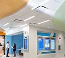 Stone Wool Ceiling Tiles in Healthcare