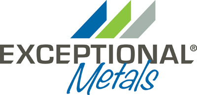 Exceptional Metals logo.